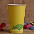 Tasse de papier de boisson froide imprimée par coutume 8oz 12oz 16oz 20oz